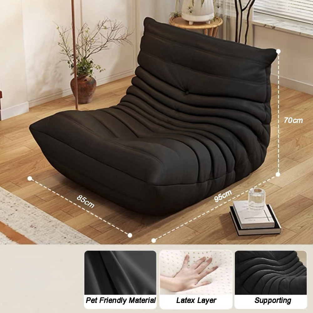 Catepillar Lounge Sofa Black