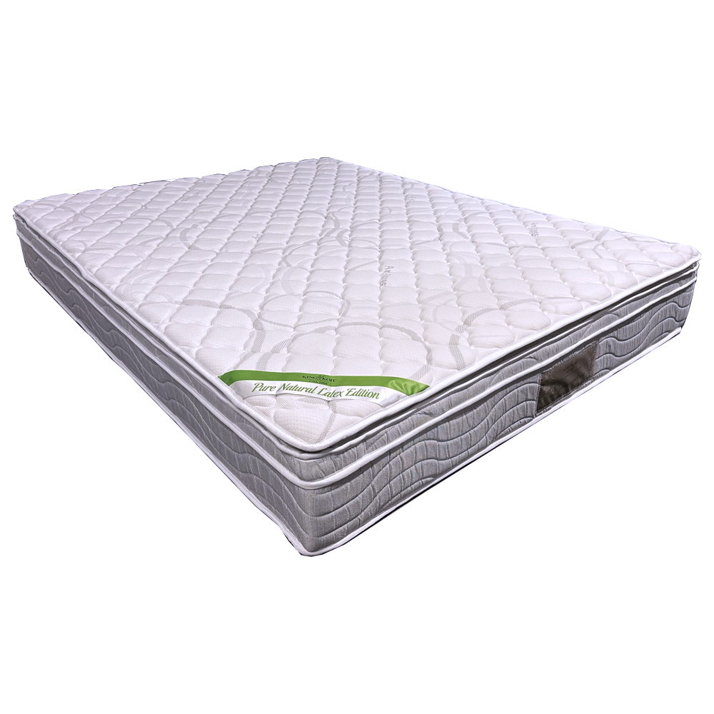 King Koil Lexington Natural Latex Pillow Top Pocketed Spring Mattress SGmattress