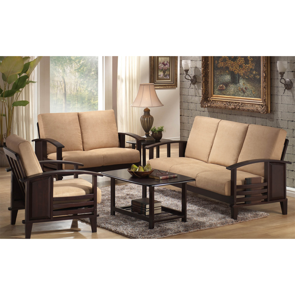 Wooden Sofa Set