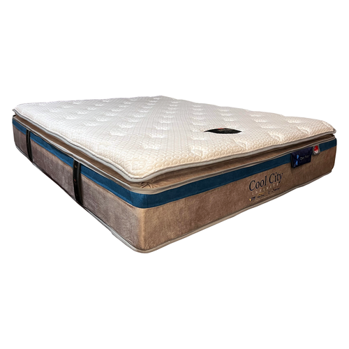 Princebed Cool City Infinite Latex Pillow-Top Pocketed Spring Mattress