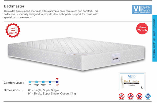 Viro Backmaster Spring Mattress