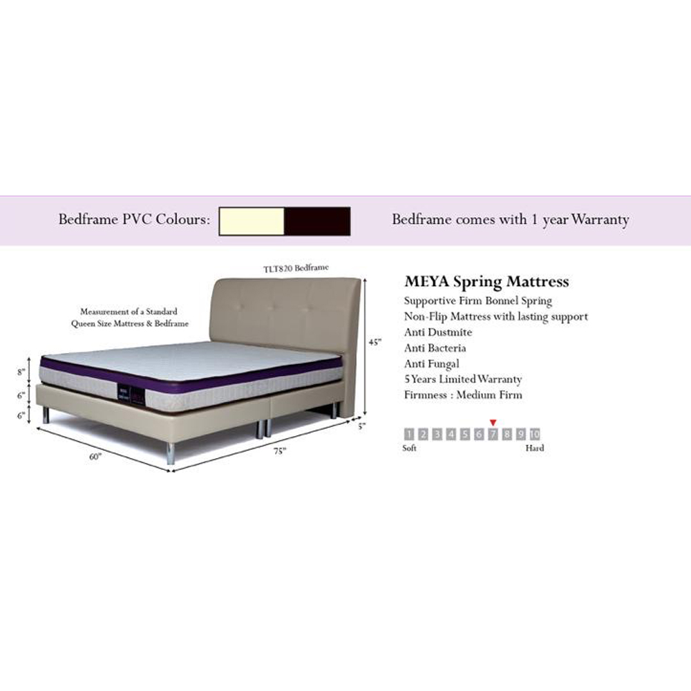 Bedz & Dreamz Meya Mattress + Bed_1