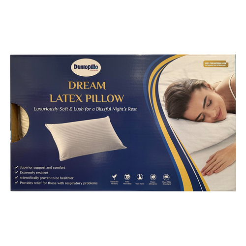 Dunlopillow Dream Latex Pillow