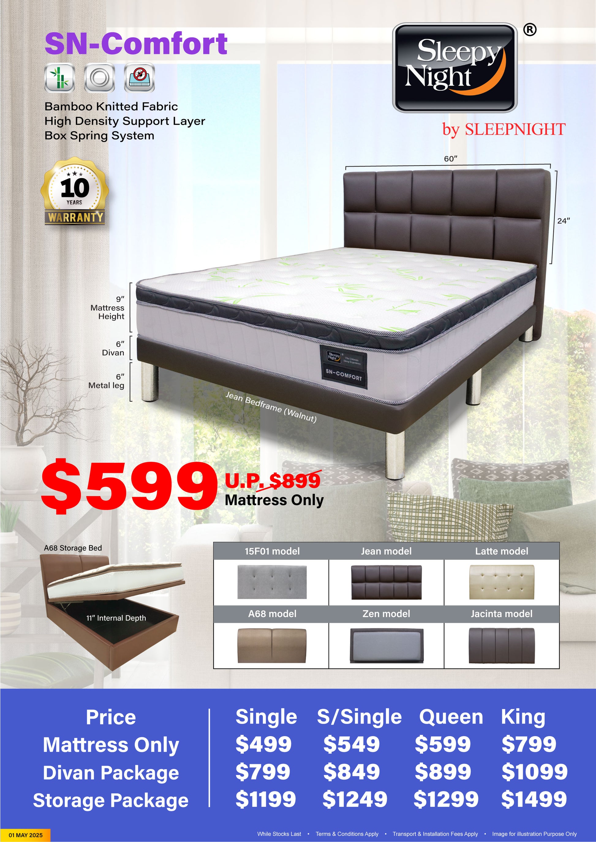 Sleepy Night SN Comfort Mattress