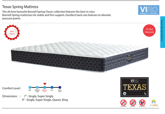 Viro Texas Spring Mattress