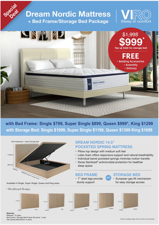 Viro Dream Nordic Mattress