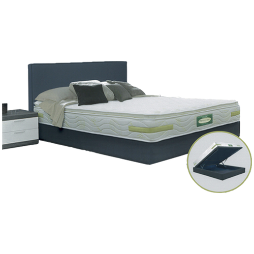 King koil posture support premier pocketed spring mattress storage bed set