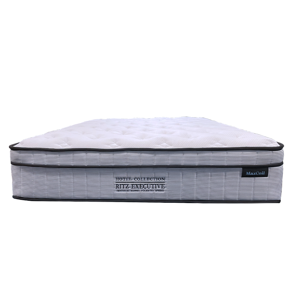 Maxcoil Hotel Collection Ritx Executive Individual Pocketed Spring Plush Euro Top