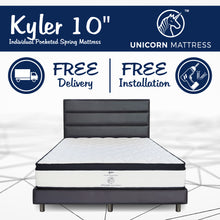 Load image into Gallery viewer, Unicorn Kyler Pocketed Spring Mattress Bundle