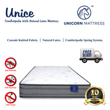 Load image into Gallery viewer, Unicorn Unice Comfortpedic Latex Spring Mattress 