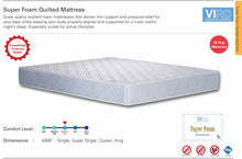 Load image into Gallery viewer, Viro Super Foam Quilted Mattress