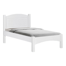 Load image into Gallery viewer, Wooden Bedframe White